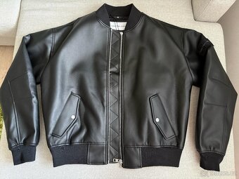 Pánská černá bunda bomber - Calvin Klein Jeans - 3