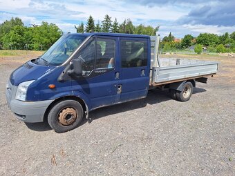 Ford Transit 2.4 TDCI, 103 kw, 350 EF, Valník double kabina - 3