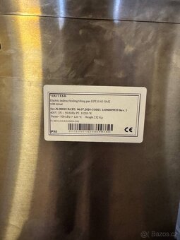 Profi varný kotel s míchadlem – Virutekk KPEM-OM2, 60l - 3