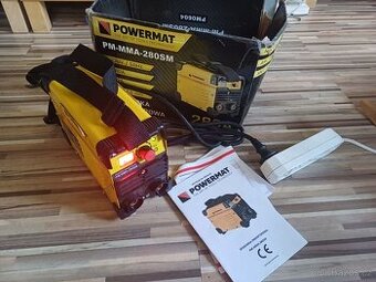 Svářečka Powermat PM-MMA-280S, zánovní, invertor bez kabelů - 3