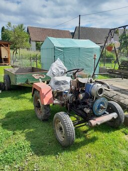 Malotraktor domácí výroby . - 3