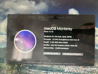 MacBook Air 13” (Early 2015) – macOS Monterey - 3