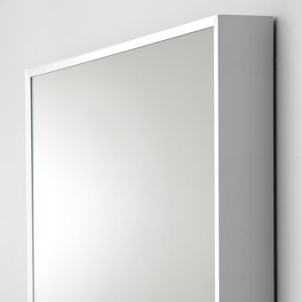 Ikea zrcadlo s hliníkovým rámem Hovet (78x198cm) - 3