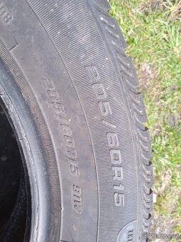 2x letní pneu rozměr 205/60/15 značka Fulda - 3