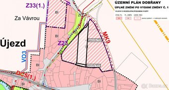 Pozemek, bydlení, prodej, Vodní Újezd, Dobřany, Plzeň jih - 3