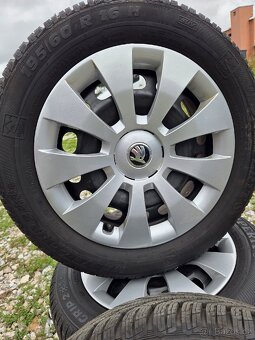 Zimní sada Škoda RAPID, SCALA 16" 5x100 195/60/16 - 3