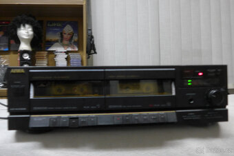 Tape Deck AIWA AD-WX505 Double +AudioKazety AIWA - 3