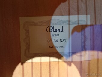 Kytara blond - 3