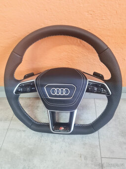 AUDI VOLANT - SPORTOVY S LOGOM S + AIRBAG + RS PADLA - 3