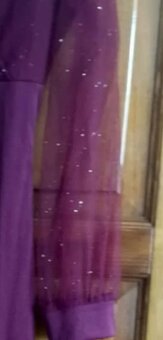 NÁDHERNÉ SPOLEČENSKÉ ŠATY S KAMÍNKY,VEL. L, NOVÉ, PC 1499, - - 3