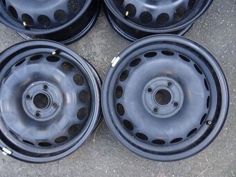 Plechové disky 15",rozteč 4x100,ET 35,šíře 4,5J, střed 54,1 - 3