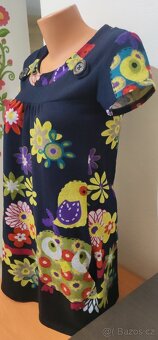 Úpletové šaty Purple Jam - 3