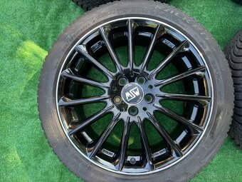 Alu kola Mercedes 5x112 R18 C class zima MSW - 3