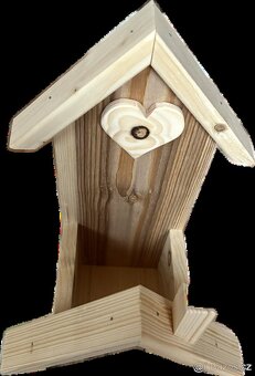 Truhlík dřevěný dekorace - 3