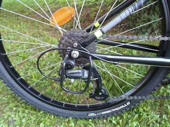 Černé dětské kolo 9-12 let, 24" palců - 3