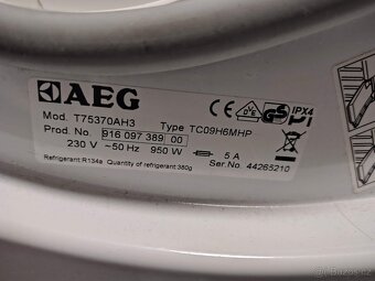 Sušička prádla AEG Lavatherm T75370AH3 bílá - 3