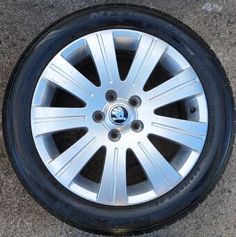 Originál sada disků Škoda Superb II 5x112 R17 Flash - 3