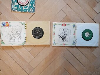 Vinyl SP / LP desky 60. - 80. léta - 3