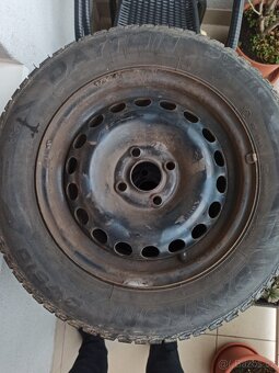 Zimní kompletní kola 51/2 j 14 vc pneumatik 185/65 r14 86T - 3
