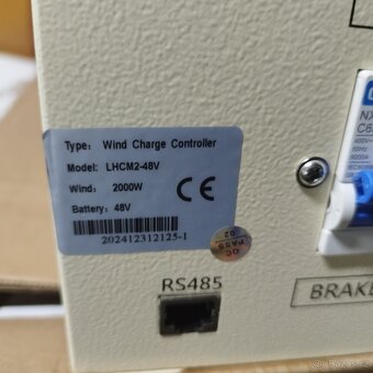 Prodám MPPT regulátor k větrné elektrárně 2 kW - 3