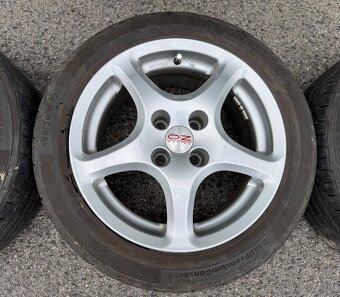ALU kola OZ Racing 4x100 letní pneumatiky - 3