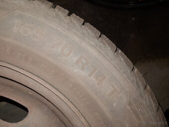 Kola r14 se zimními pneumatikami 165/70 - 3