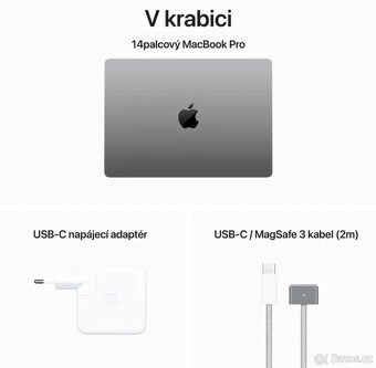 MacBook Pro 14" M3 CZ 2023 Vesmírně šedý - 3