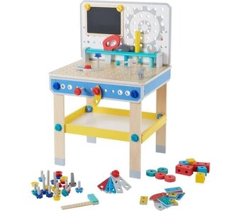 Dětský dřevěný pracovní stůl s nářadím - nové,nepoužité - 3