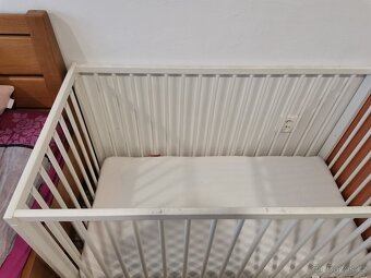 Postýlka IKEA + matrace FIKIMIKI - 3