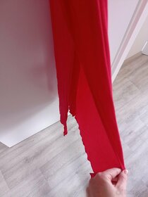 Červené letní maxi šaty H&M - 3