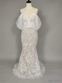 Luxusní nenošené svatební šaty, Aneis, S/M - 38/40 EU - 3