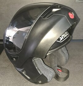 Výklopná helma SHOEI Multitec černá vel. XS - 3