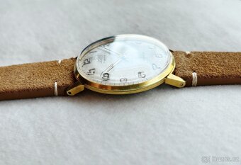 Československé mechanické vintage retro hodinky PRIM Elegant - 3