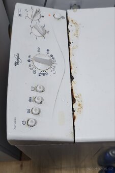 Pračka Whirlpool, vrchem plněná, funkční, za odvoz - 3