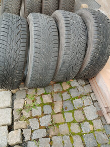 ALU kola VW s pneu Michelin zimní 215/65/16 - 3
