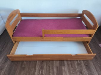 Dětská postel 160 x 70 + šuplík+matrace - 3