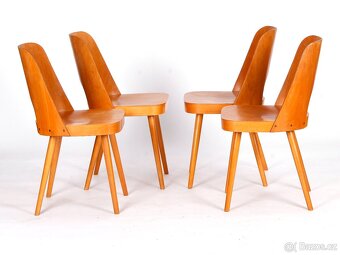 4x židle O. Heardtl, výroba TON, 1958. - 3