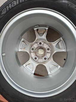 ALU KOLA ŠKODA OCTAVIA II.+LETNÍ PNEU-- 205/60/R15" - 3