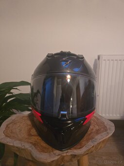 Moto přilba Scorpion EXO-Air Titan vel. M + Sena 5R - 3