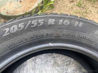 Celoroční pneu 205/55/R16 Matador Nepoužité 4ks - 3