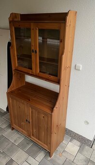 Vitrína příborník IKEA Leksvik antik - 3