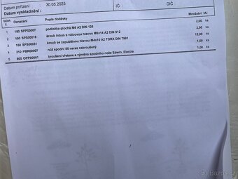 Prodám kazetu Swardman EDWIN 55 - 6 nožů - 3