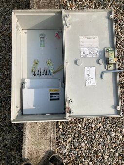 Elektroměrový rozvaděč 400/230V jednosazový - 3