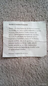 Masážní horké kameny - 3