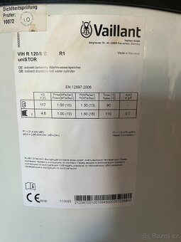 Prodej bojleru VAILLANT VIH R 120/6B uni STOR - 3