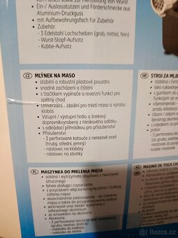 Mlýnek na maso nová - 3