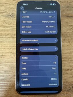 Iphone 13 ProMax 512gb Zlatý - 3