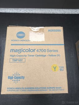 Konica Minolta originální toner Magicolor MC4750, TNP18 - 3