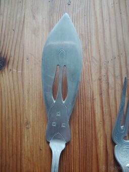 Starožitný stříbrný příbor - 3