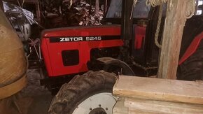 Zetor 5245 + kára na UNC + lopata + pneu - 3